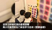 林志颖睡前带孩子学古诗，学霸从娃娃抓起，但KK怎么又变胖了？