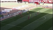 绿城精妙配合迪诺轻松破门 VAR示意越位在先进球无效