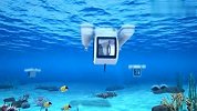 看看有钱人都玩什么 专为情侣蜜月研制的小型潜水艇