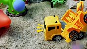 迷你挖掘机动画乐园