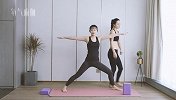 瑜伽小课堂丨从零开始学瑜伽-侧角伸展式