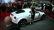 2013日内瓦车展-阿尔法罗密欧4C双门跑车