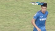 中甲-17赛季-绿城前场任意球直接攻门 金左脚撩远角可惜未果-花絮