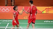 奥运会-16年-羽毛球混双铜牌赛内战  张楠赵芸蕾胜出-新闻