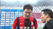 中国足协杯-13赛季-淘汰赛-半决赛-第2回合：赛后采访孙继海 表示会力拼到底 争取夺冠-花絮
