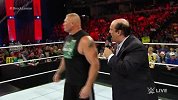WWE-15年-RAW第1150期：大布现身擂台 海曼表示将碾压罗林斯-花絮