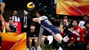 60秒回顾中美女排二番战 朱婷暴扣全队逆转气势如虹
