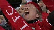 英超-1314赛季-热身赛-墨尔本胜利VS利物浦赛前全场球迷高唱You will never walk alone-花絮