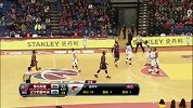 CBA-1415赛季-季后赛-半决赛-第1场-哈德森扬手三分命中-花絮