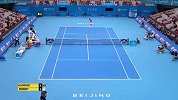 中网-14年-小德反手小球得分 穆雷反手长出底线-花絮