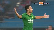 国安完美开局！金泰延插上传中 王子铭力压后卫头球破门