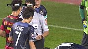 亚冠-14赛季-淘汰赛-1/4决赛-第1回合-16分钟射门 浦项金胜大射门被判无效-花絮