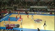 CBA-1314赛季-常规赛-第6轮-韦斯特远距离穿越三人传球助攻周启新得分-花絮
