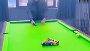爆笑台球！先出杆，后进洞，那这个就叫专业