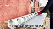 农村牛人用PVC管自制养鸡神器，节约粮食也省时省力，太实用了！