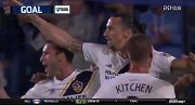 6分钟梅开二度！伊布两记霸气头槌 洛杉矶银河3-0皇家盐湖城