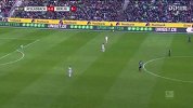 第8分钟门兴格拉德巴赫球员普利亚射门