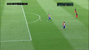 西甲-1617赛季-联赛-第38轮-第57分钟进攻 托雷斯盘过门将打空门遭遇后卫门线救险-花絮