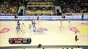 CBA-1415赛季-常规赛-第26轮-邓特蒙三分命中林志杰立马三分回敬（广厦vs青岛）-花絮