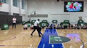 又现QNMD的篮球梦！与小学生单挑雷阿伦送大帽