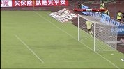 中超-14赛季-联赛-第19轮-绿城汪嵩任意球再次起脚射门打中边网-花絮