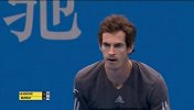 中网-14年-小德反拍来回调动 穆雷跑动中反手回球失误-花絮