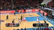 CBA-1415赛季-季后赛-半决赛-第4场-拜纳姆左侧突进来上篮球进-花絮
