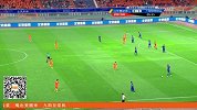 中国足协杯-17赛季-淘汰赛-1/4决赛首回合-第6分钟射门 鲁能双外援禁区抢点 佩莱远距离头球攻门威胁不大-花絮