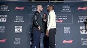 UFC-16年-UFC205主赛选手面对面媒体日现场-花絮