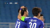 亚冠-16赛季-小组赛-第6轮-第55分钟进球 水原三星金健熙抢点破门-花絮