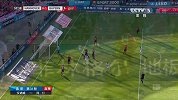 贝尔纳特左路传中 穆勒点球点附近凌空抽射破门