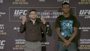 UFC236媒体日对视集锦 小胖黑龙相看两厌