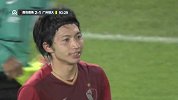 亚冠-15赛季-小组赛-第4轮-第92分钟进球 鹿岛任意球高崎宽之抢高点头球破门-花絮