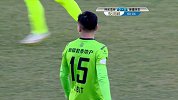 中甲-新疆队获得位置较好任意球 直接任意球攻门稍稍高出横梁-花絮