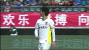 中超-14赛季-联赛-第4轮-长春亚泰裴帅远射打中横梁-花絮