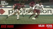 米兰每日一球：脑后长眼！马里回头望月潇洒一击斩罗马