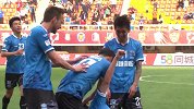 胡兆军任意球弹地破门 大连超越终破僵局