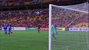 亚冠-17赛季-小组赛-第6轮-第40分钟射门 狮吼险些扩大比分 霍尔曼禁区外爆射再次中柱-花絮