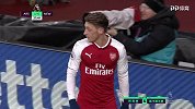 英超-1718赛季-联赛-第18轮-射门38' 阿森纳快速推进 厄齐尔射门被封堵-花絮