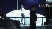 2011广州车展英菲尼迪素颜车模排练