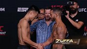 UFC on ESPN25期对视集锦：韩国僵尸与伊盖友好握手
