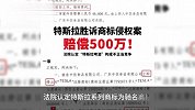 特斯拉商标侵权案胜诉获赔500万元