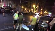 洛阳女司机深夜撞两辆电动车，一辆汽车，致1死6伤