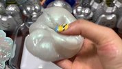 把银色史莱姆、小零件等混合无硼砂，好玩又减压