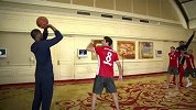 德甲-1617赛季-拜仁会面NBA球星 里贝里被无情考神“戏耍”-新闻