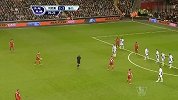 英超-1314赛季-联赛-第22轮-苏神任意球擦柱而出-花絮