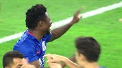 中国足协杯-17赛季-淘汰赛-1/4决赛首回合-第3分钟进球 申花锋霸首发就有神作 禁区内倒钩破门王大雷也无奈-花絮