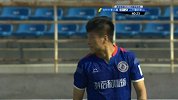 中国足协杯-17赛季-淘汰赛-第3轮-第40分钟射门 百嘉上半场最佳破门机会 角球前点顶球偏出-花絮