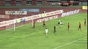 中超-14赛季-联赛-第24轮-第11分钟射门 申鑫乌塔卡晃过门将射门被后卫解围-花絮