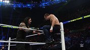 WWE-18年-幸存者2015：罗门伦斯VS安布罗斯-单场